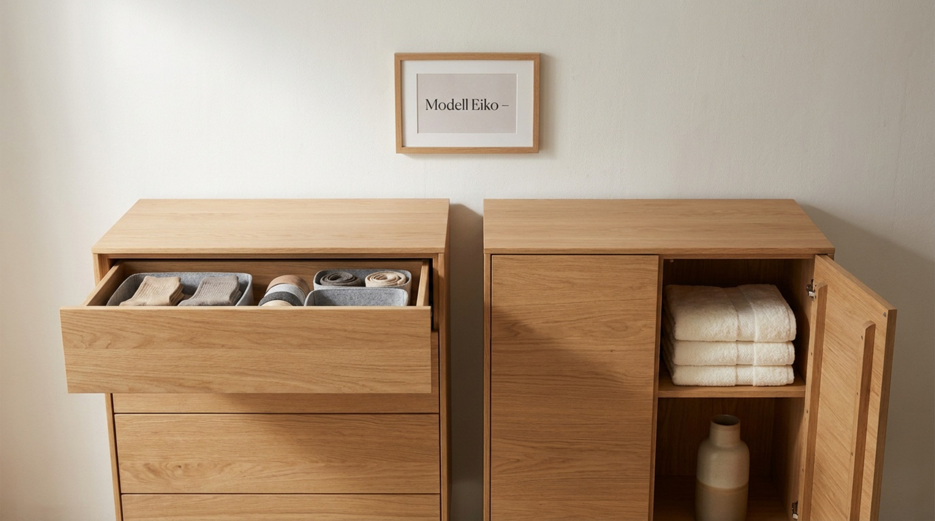 Kommode mit Schubladen oder Türen: Was passt besser in Ihr Zuhause?