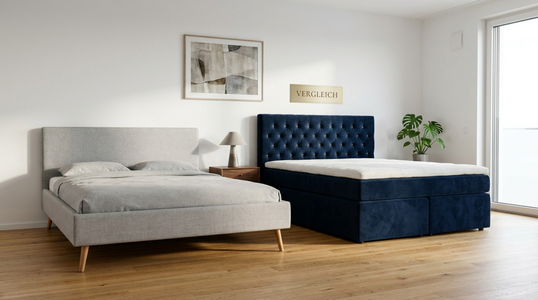 Polsterbett oder Boxspringbett: Die perfekte Wahl für Design-Liebhaber