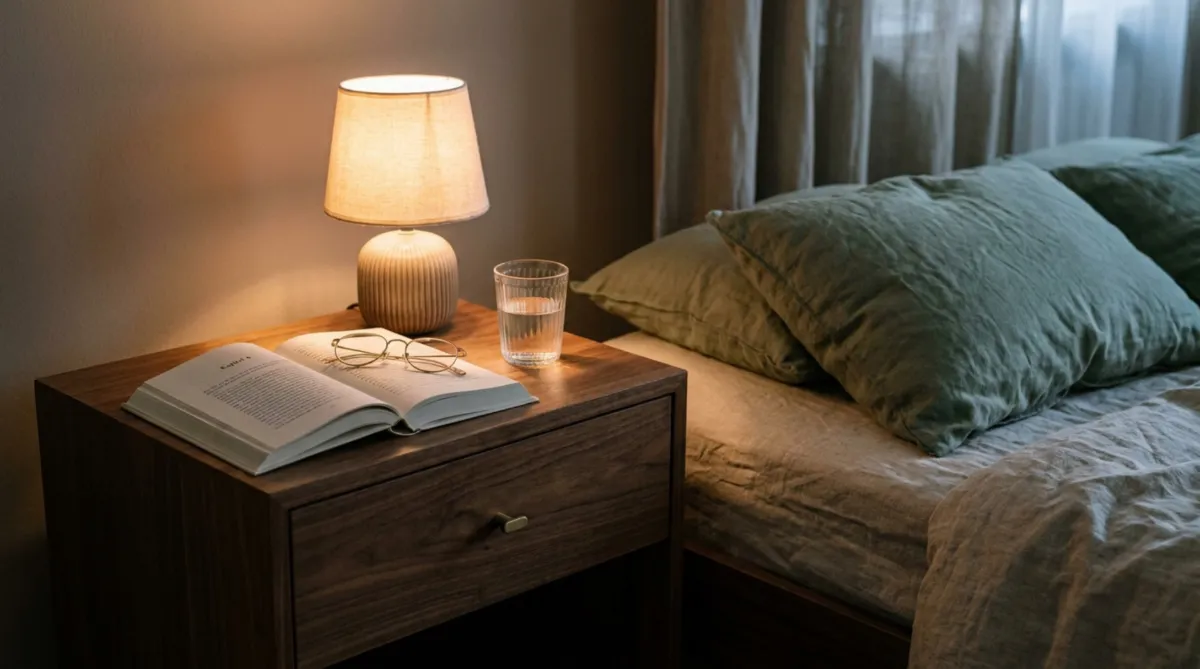 Ein oder zwei Nachttische im Schlafzimmer?