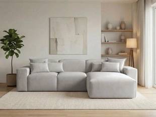 Ecksofa L-Form Rechts Moderne Ecksofa Leni Grau