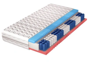 Taschenfederkernmatratze mit profiliertem Schaum Evion 200x200
