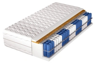 Taschenfederkernmatratze mit Kokosmatte und Polyurethanschaum Cavani 200x200