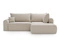 Hellbeige \ Velours \ Rechts
