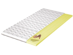Matratzenauflage mit thermoelastischem Schaumstoff Visso 160x200