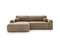 Dunkelbeige \ Samt \ Links