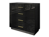Schwarz \ Gold matt