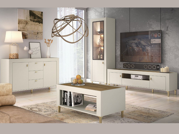 Set für Wohnzimmer Messina Kaschmir