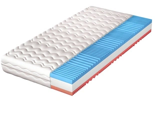 Schaumstoffmatratze mit profiliertem Schaum Nube 100x200