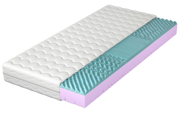 Schaumstoffmatratze mit profiliertem T28-Schaum Talia 160x200
