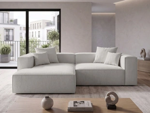 Ecksofa L Links Vellaro Grau