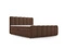 Braun \ Velours \ 200x200 cm