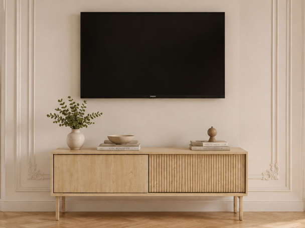 TV-Lowboard mit Türen 154 Gradimento Eiche Cremona