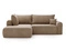 Dunkelbeige \ Samt \ Links