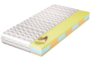 Schaummatratze mit hochflexiblem und thermoelastischem Schaum Numa 90x200