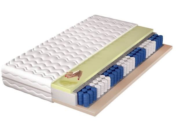 Taschenfederkernmatratze Pocket mit Memory-Schaum Mira 80x200