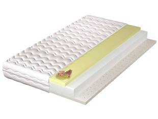 Schaumstoffmatratze mit Memory-Schaum und Latex Tenso 160x200